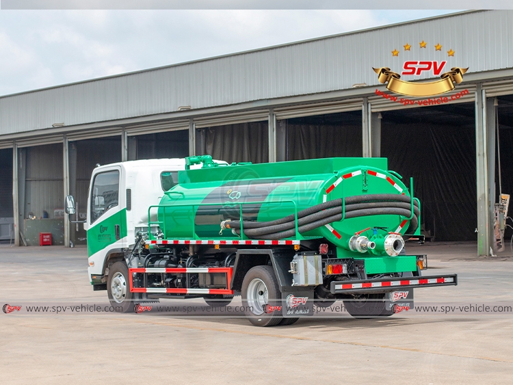 5,000 Litres Septic Tank Truck ISUZU N - LB 5,000 Litres Septic Tank Truck ISUZU N - LB